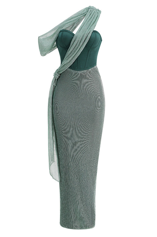 Celestina Draped Maxi Dress