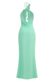 Soraya Floral Halter Cowl Maxi Dress