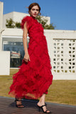 Maxine Floral Embroidery Sleeveless Maxi Dress