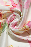 Rose Satin Maxi Slip Dress