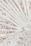 Lace Strapless Corset Mini Dress