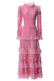 Clara Tiered Ruffle Midi Dress
