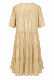 My Queen Sequin Tiered Mini Dress
