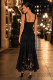 Floral Textured Corset Mermaid Gown