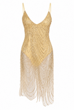 Aviana Rhinestone Midi Dress