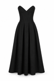 Lady Strapless Midi Dress