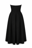 Lady Strapless Midi Dress