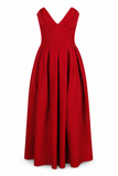 Lady Strapless Midi Dress
