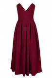 Lady Strapless Midi Dress