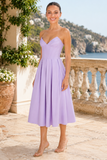 Lady Strapless Midi Dress