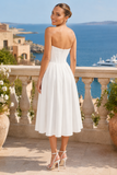 Lady Strapless Midi Dress