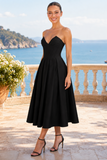 Lady Strapless Midi Dress