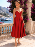 Lady Strapless Midi Dress