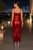 Rubi Cowl Neck Cocktail Dress