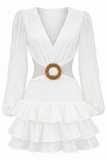 Paloma Puff Sleeve Mini Dress