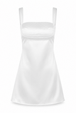 Square Neck A-Line Mini Dress