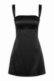 Square Neck A-Line Mini Dress