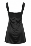 Square Neck A-Line Mini Dress