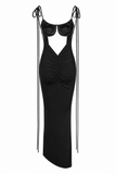 Veronica Backless Maxi Dress