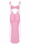 Veronica Backless Maxi Dress