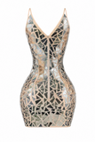 April Embellished Mini Dress