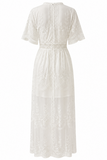 Boho Lace Maxi Dress
