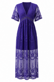 Boho Lace Maxi Dress
