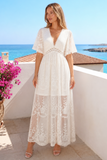 Boho Lace Maxi Dress