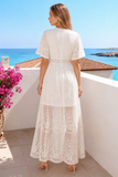 Boho Lace Maxi Dress