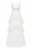 Jasmine Mesh Corset Gown