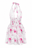 Deanna Floral Halter Dress