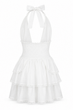 Deanna Floral Halter Dress