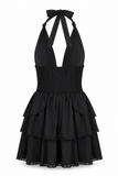 Deanna Floral Halter Dress