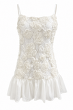 Elowen 3D Floral Lace Slip Dress
