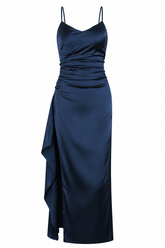 Liora Satin Maxi Dress