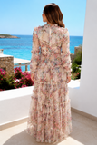Serena Ruffle Maxi Dress