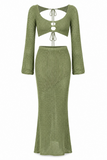 Macauley Top + Skirt Set
