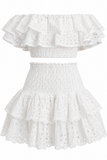 Jessica Bara Vanessa Ruffle Set