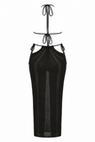 Ariana Hollow Mesh Cover Up Matching Set