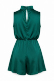 Mia Satin Short Romper