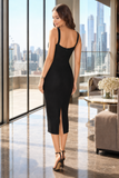 Elena Mesh Corset Midi Bodycon Dress
