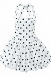 Marnie Halter Neck Polka Dot Bubble Dress