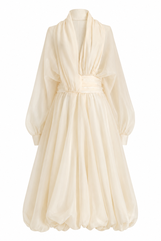 Lilly Chiffon Maxi Dress