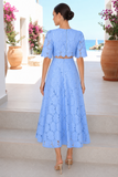 Valentina Floral Lace Two Piece Set