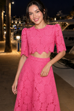 Valentina Floral Lace Two Piece Set