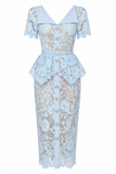 Rosalie Belted Midi Dress