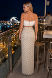Zara Feather Mermaid Skirt Matching Set