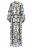 Tahlia Open Front Long Beach Kimono Robe