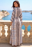Tahlia Open Front Long Beach Kimono Robe