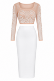 Natalia Pearl Mesh Bandage Set